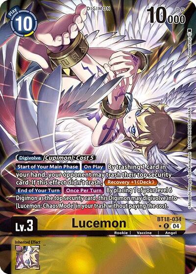 Lucemon (Alternate Art) (Release Special Booster 2.0) Near Mint Foil