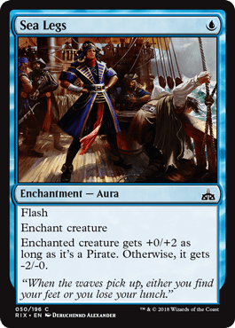 Sea Legs (Rivals of Ixalan) Near Mint - Nick Nack's Full Frontal Attack