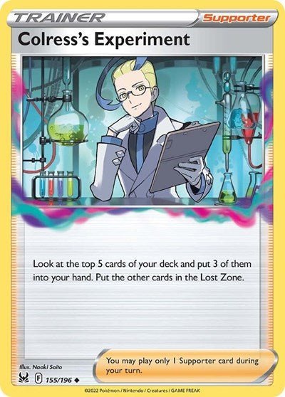 Colress's Experiment (SWSH11: Lost Origin) Near Mint - Nick Nack's Full Frontal Attack
