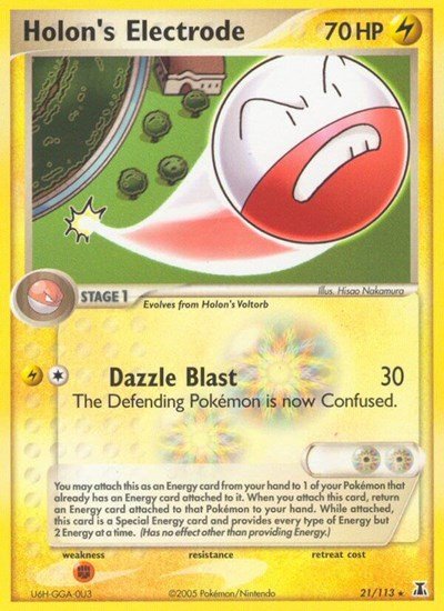 Holon's Electrode (Delta Species) Light Play - Nick Nack's Full Frontal Attack