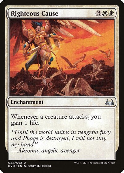 Righteous Cause (Duel Decks: Anthology) Near Mint