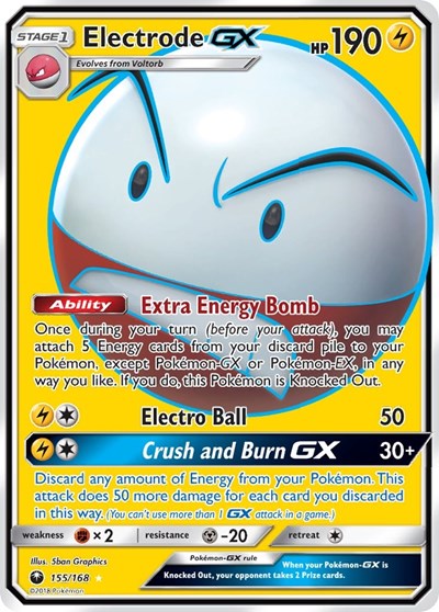 Electrode GX (Full Art) (SM - Celestial Storm) Near Mint Holofoil