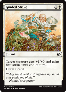 Guided Strike (Iconic Masters) Near Mint - Nick Nack's Full Frontal Attack