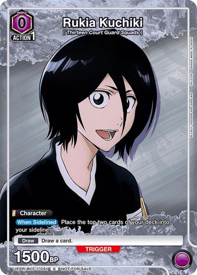 Rukia Kuchiki (051) (Union Arena Promotion Cards) Near Mint - Nick Nack's Full Frontal Attack