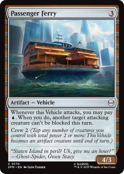 Passenger Ferry (Marvel's Spider - Man) Near Mint - Nick Nack's Full Frontal Attack