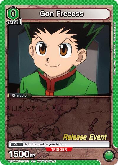 Gon Freecss (075) (Hunter x Hunter Release Event Cards) Near Mint