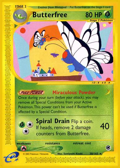 Butterfree (Expedition) Light Play