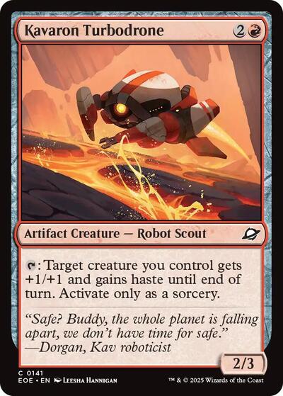 Kavaron Turbodrone (Edge of Eternities) Near Mint - Nick Nack's Full Frontal Attack