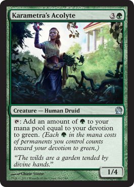 Karametra's Acolyte (Theros) Near Mint - Nick Nack's Full Frontal Attack