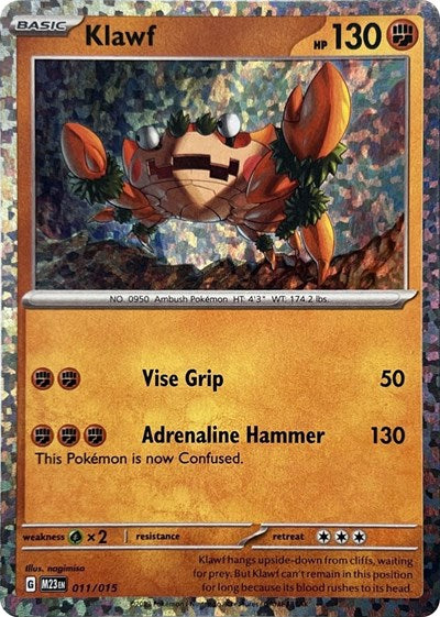 Klawf (McDonald's Promos 2023) Near Mint Holofoil