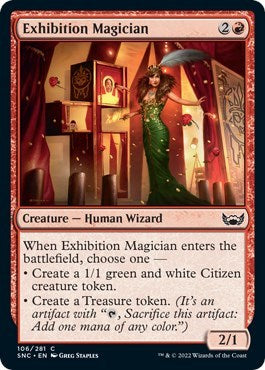 Exhibition Magician (Streets of New Capenna) Near Mint