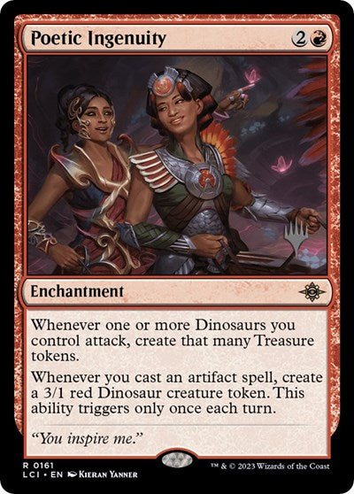 Poetic Ingenuity (Promo Pack: The Lost Caverns of Ixalan) Near Mint