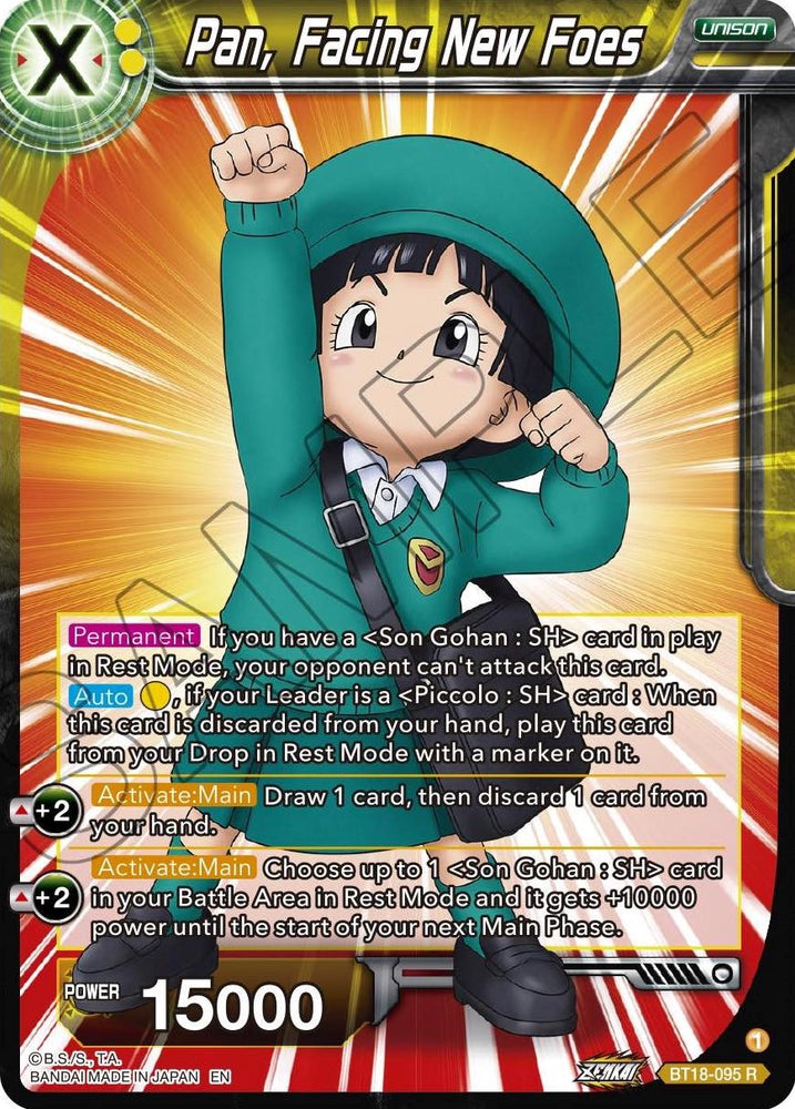 Pan, Facing New Foes (BT18-095) [Promotion Cards]