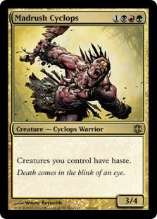 Madrush Cyclops (Alara Reborn) Near Mint