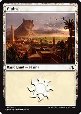 Plains (3) (Amonkhet) Near Mint