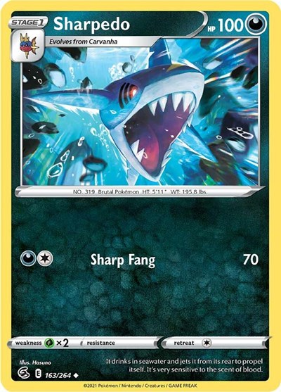 Sharpedo (SWSH08: Fusion Strike) Near Mint