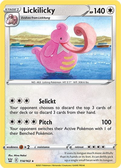 Lickilicky (SWSH05: Battle Styles) Near Mint