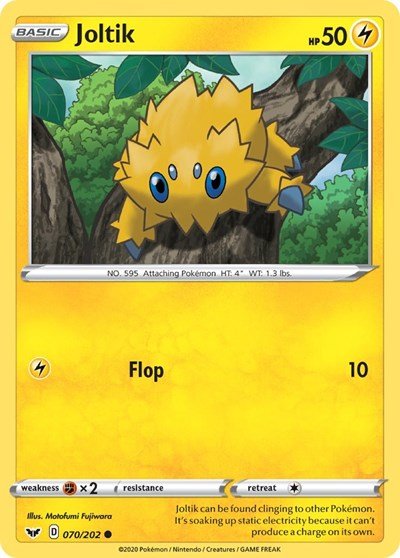 Joltik (SWSH01: Sword & Shield Base Set) Near Mint - Nick Nack's Full Frontal Attack