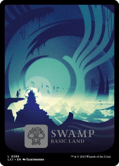 Swamp (0289) (The Lost Caverns of Ixalan) Near Mint - Nick Nack's Full Frontal Attack