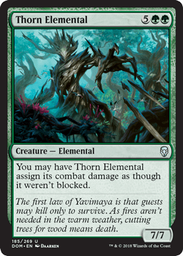 Thorn Elemental (Dominaria) Near Mint - Nick Nack's Full Frontal Attack