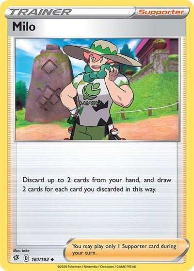 Milo (SWSH02: Rebel Clash) Near Mint - Nick Nack's Full Frontal Attack