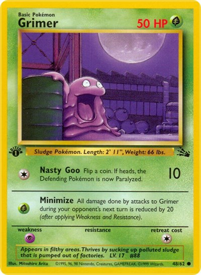 Grimer (Fossil) Medium Play Unlimited