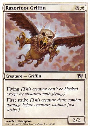 Razorfoot Griffin (8th Edition) Near Mint - Nick Nack's Full Frontal Attack