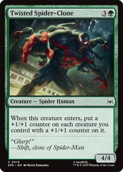 Twisted Spider - Clone (Marvel's Spider - Man: Eternal - Legal) Near Mint - Nick Nack's Full Frontal Attack