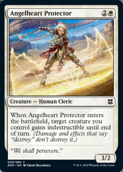 Angelheart Protector (Zendikar Rising) Near Mint - Nick Nack's Full Frontal Attack
