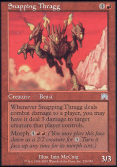 Snapping Thragg (Onslaught) Medium Play
