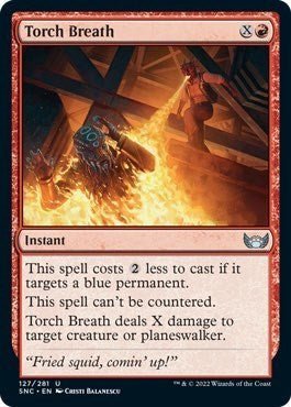 Torch Breath (Streets of New Capenna) Near Mint - Nick Nack's Full Frontal Attack
