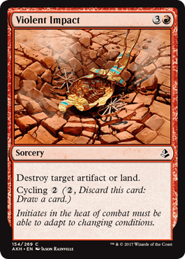 Violent Impact (Amonkhet) Near Mint - Nick Nack's Full Frontal Attack