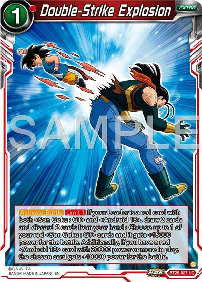 Double-Strike Explosion (Ultimate Advent) Near Mint