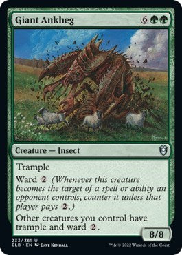 Giant Ankheg (Commander Legends: Battle for Baldur's Gate) Near Mint