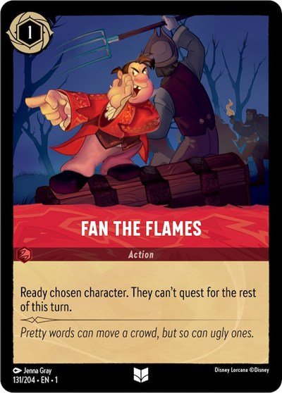 Fan the Flames (The First Chapter) Near Mint - Nick Nack's Full Frontal Attack
