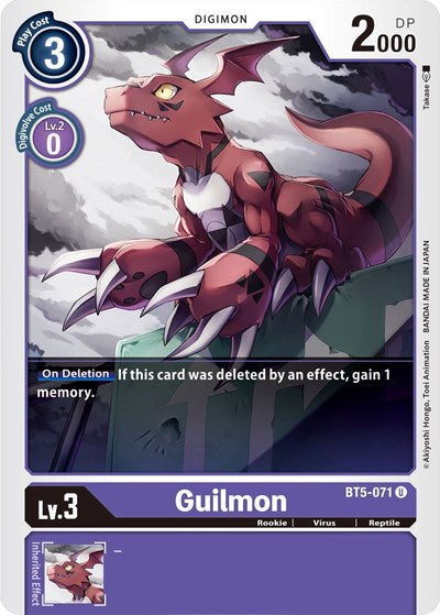 Guilmon (Battle of Omni) Near Mint