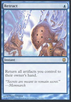 Retract (Darksteel) Light Play - Nick Nack's Full Frontal Attack