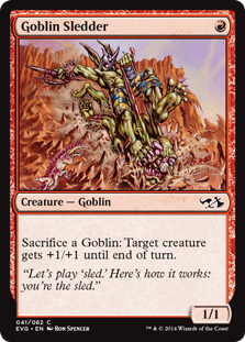 Goblin Sledder (Duel Decks Anthology: Elves vs Goblins) Near Mint
