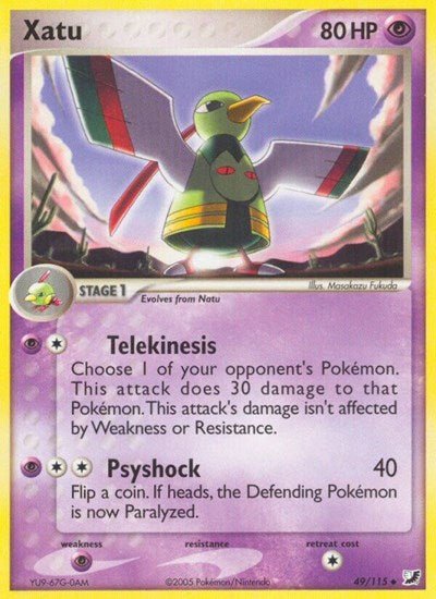 Xatu (Unseen Forces) Light Play - Nick Nack's Full Frontal Attack