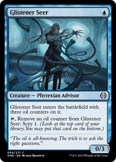 Glistener Seer (Phyrexia: All Will Be One) Near Mint - Nick Nack's Full Frontal Attack