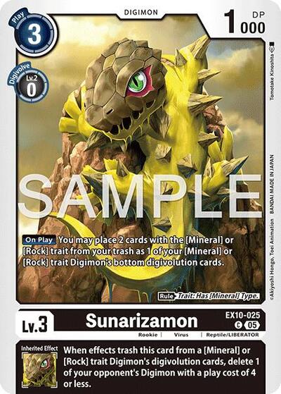Sunarizamon (Sinister Order) Near Mint - Nick Nack's Full Frontal Attack