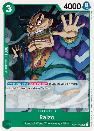 Raizo (Romance Dawn) Near Mint - Nick Nack's Full Frontal Attack