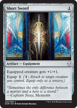Short Sword (Dominaria) Near Mint - Nick Nack's Full Frontal Attack