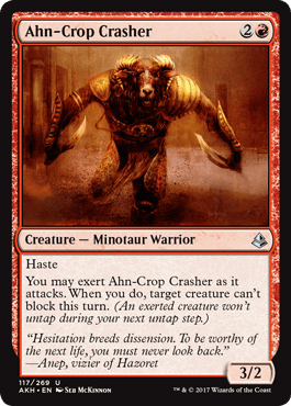 Ahn-Crop Crasher (Amonkhet) Near Mint