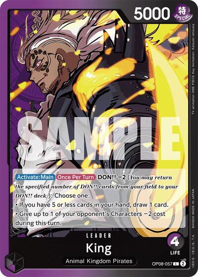 King (057) (Two Legends) Near Mint