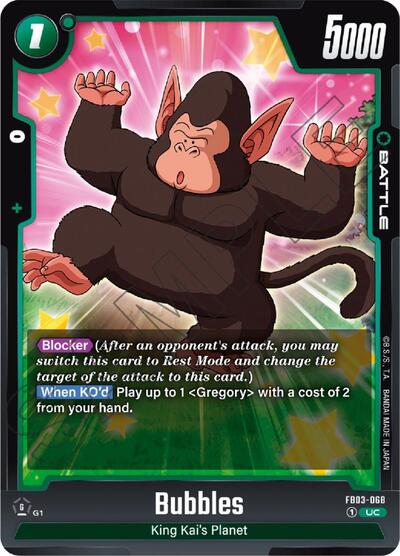 Bubbles (Raging Roar) Near Mint