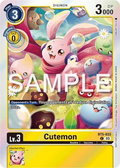 Cutemon (Winner Pack -Exceed Apocalypse-) (Battle of Omni) Near Mint Foil