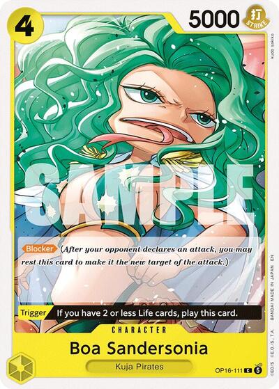 Boa Sandersonia (The Time of Battle) Near Mint - Nick Nack's Full Frontal Attack
