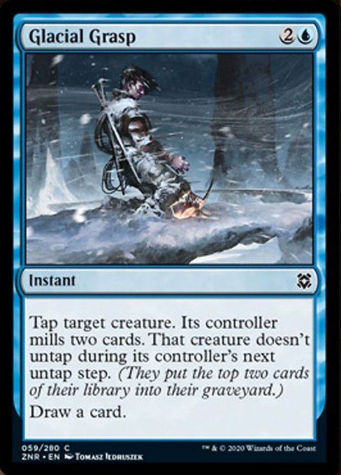 Glacial Grasp (Zendikar Rising) Near Mint - Nick Nack's Full Frontal Attack