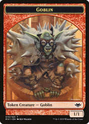 Angel (002) // Goblin (010) Token de doble cara [Tokens de Modern Horizons] 